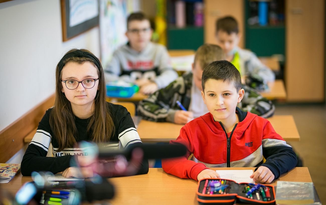 українські діти в школах Чехії