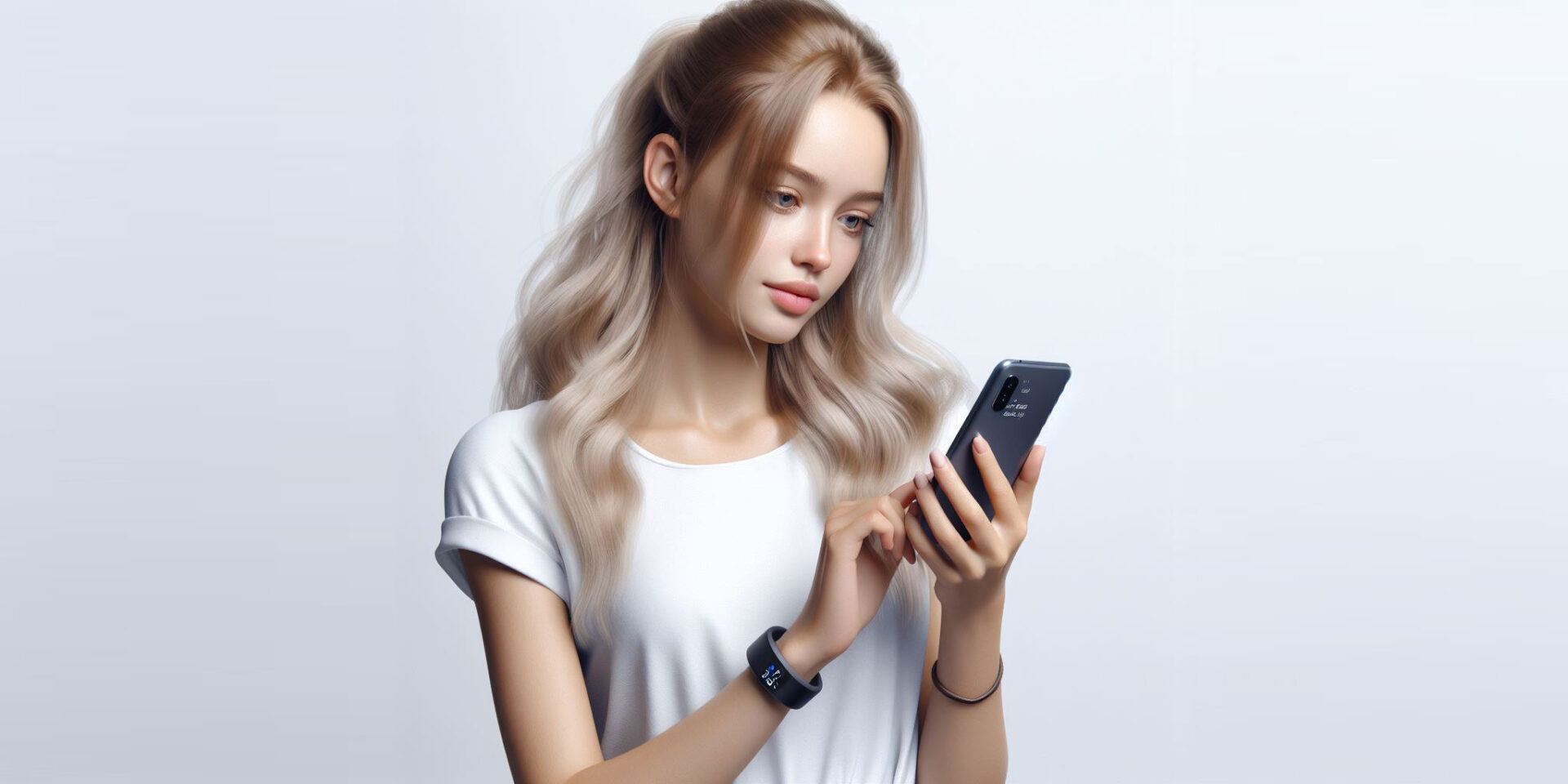 Teenager s mobilním telefonem