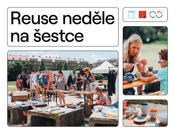 Прага 6 запрошує на фестиваль по обміну речей Reuse Sunday на Шестці