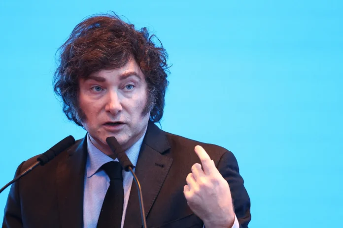 Президент Аргентини Хав'єр Мілей Президент Аргентини Хав'єр Мілей