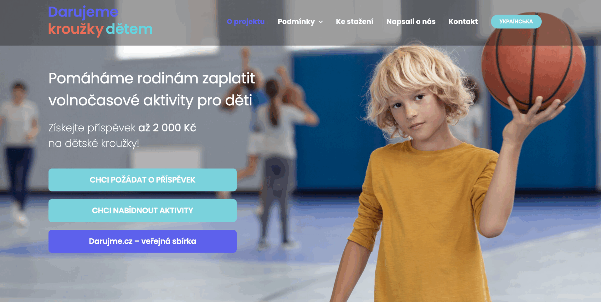 Darujeme kroužky dětem Darujeme kroužky dětem