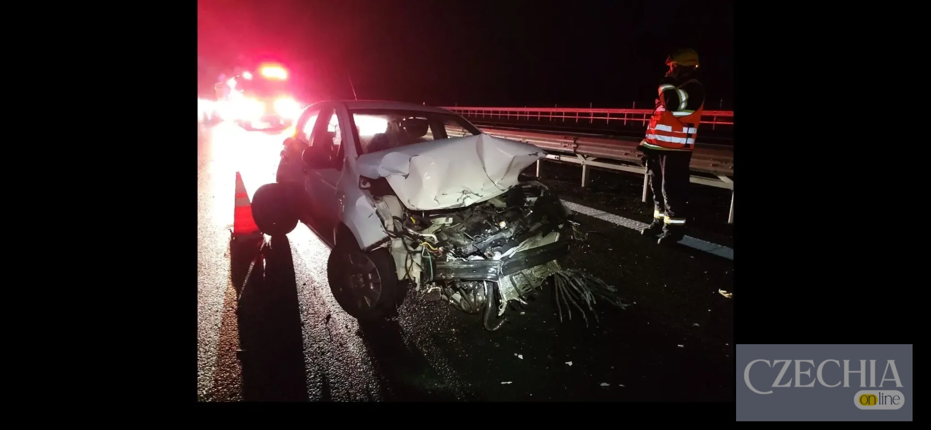 Аварія двох автомобілів поблизу Чімеліце Аварія двох автомобілів поблизу Чімеліце