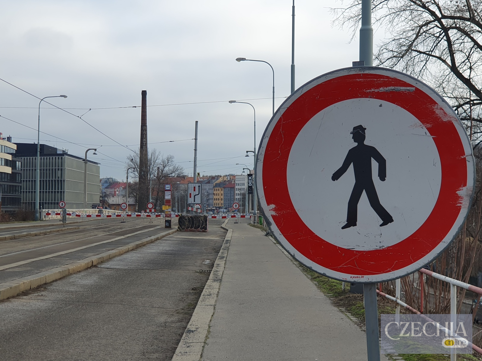 Прага призупиняє реконструкцію Лібенського мосту