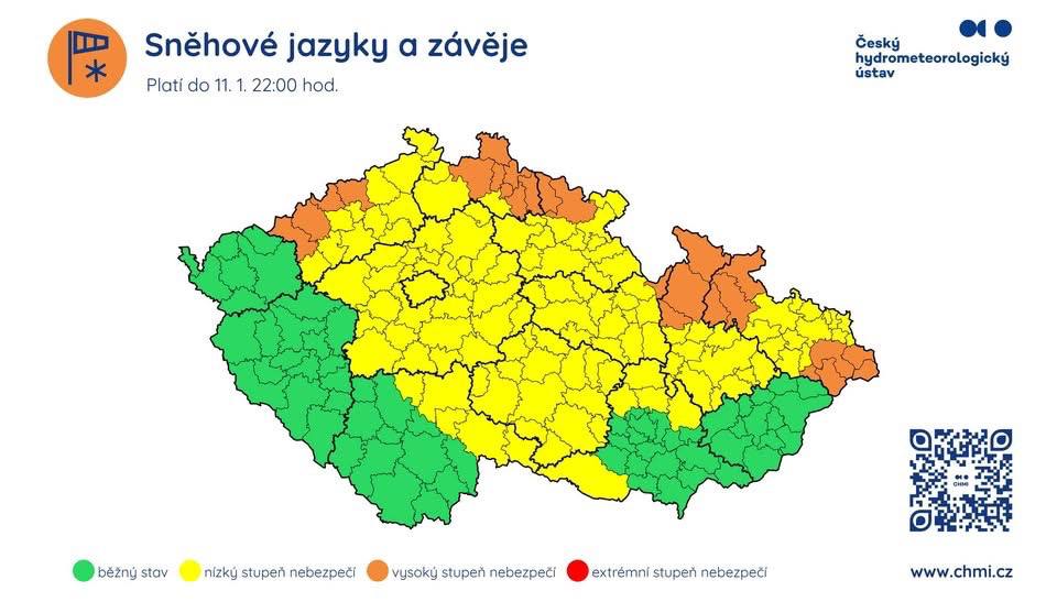 У Чехії оголосили попередження про сильні морози, снігові вихори та крижаний дощ - Новини Чехії. Джерело: Українці в Чехії | Чеські новини для українців У Чехії оголосили попередження про сильні морози, снігові вихори та крижаний дощ - фото №2