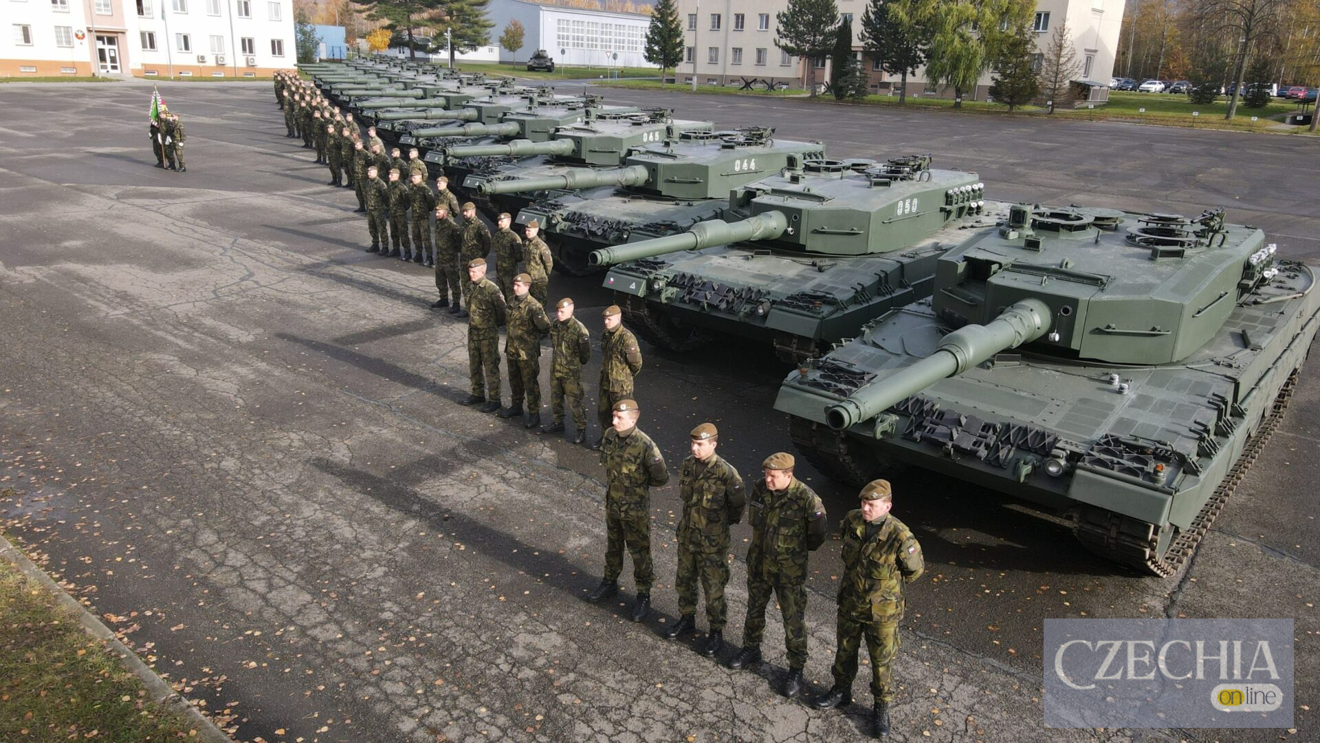 Танки Leopard 2A4 чеських військових Танки Leopard 2A4 чеських військових