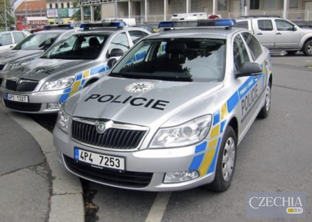 Автомобілі чеської поліції Патрульні машини чеської поліції Škoda Octavia. Ілюстративне фото.