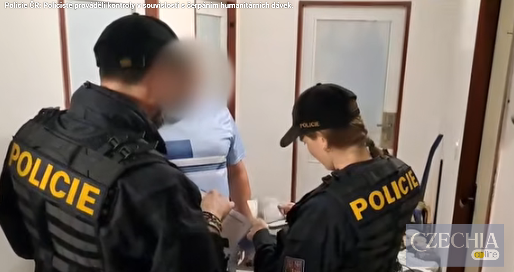 Поліція та державні служби Пардубицького краю провели масштабну перевірку українців із тимчасовим захистом