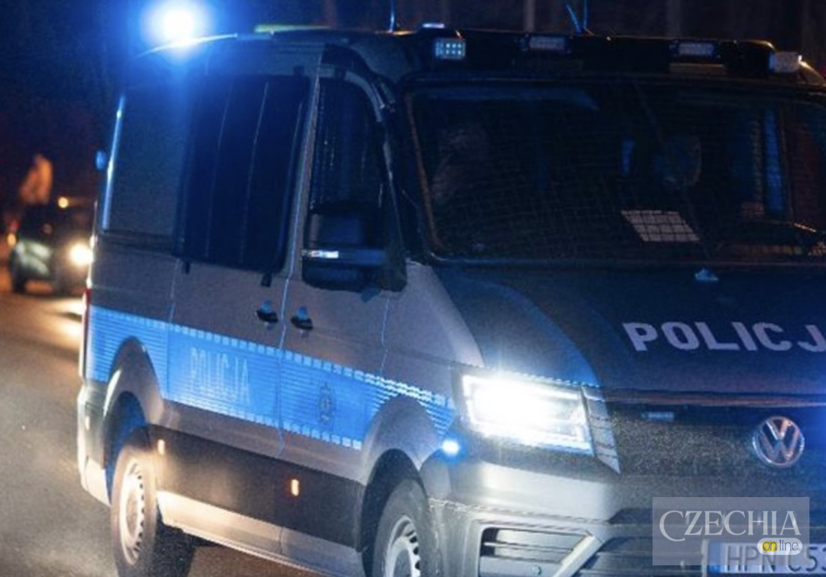 Польська поліція працює на місці злочину вночі. Матеріал про затримання підозрюваних у загибелі дитини.