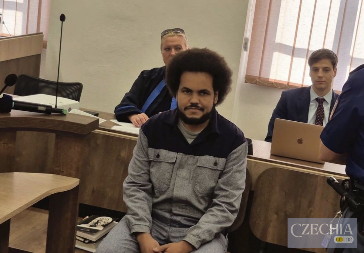 Колишній чеський депутат Домінік Фері сидить у залі суду на лаві підсудних. Матеріал про дострокове звільнення політика з в'язниці.