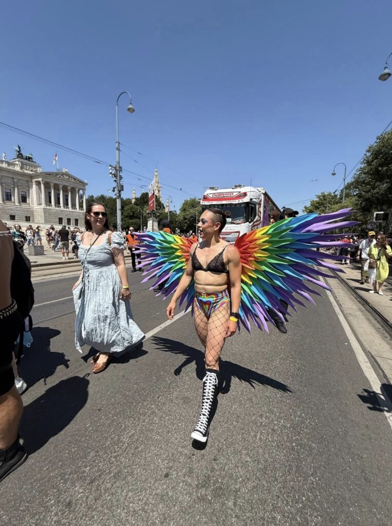 У Відні 320 тисяч людей вийшли на підтримку ЛГБТ спільноти - Світ. Джерело: Українці в Чехії | Чеські новини для українців У Відні 320 тисяч людей вийшли на підтримку ЛГБТ спільноти - фото №5