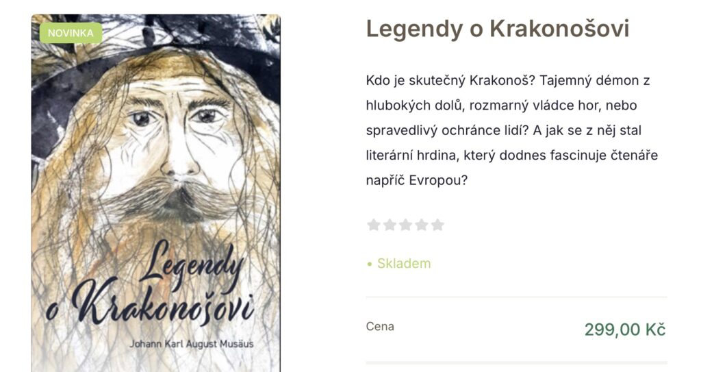 У Крконошах видали раніше не перекладені чеською легенди про Краконоша - Культура, Новини Чехії. Джерело: Українці в Чехії | Чеські новини для українців У Крконошах видали раніше не перекладені чеською легенди про Краконоша - фото №
