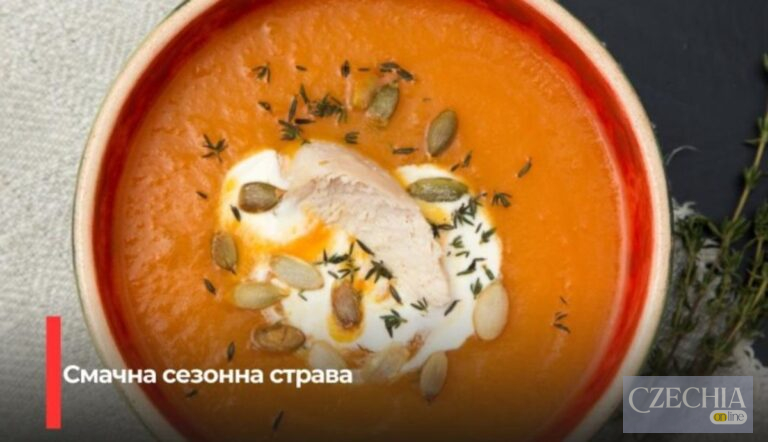 Чехи варять суп із гарбуза хоккайдо разом зі шкіркою: навіщо чистити його не потрібно - Гастрогід, Лайфстайл. Джерело: Українці в Чехії | Чеські новини для українців Гарбузовий крем-суп із куркою