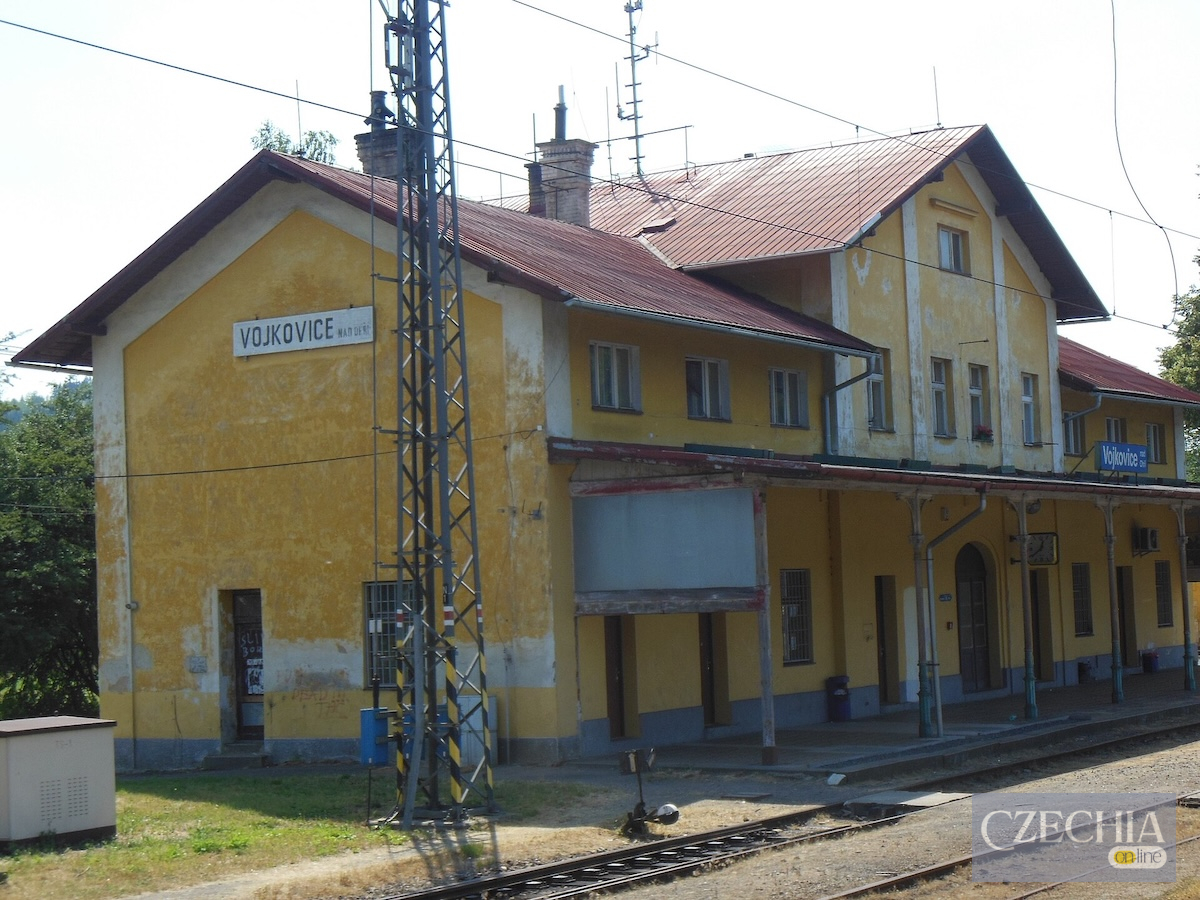 Залізнична станція у Войковіце-над-Огржі на Карловарщині