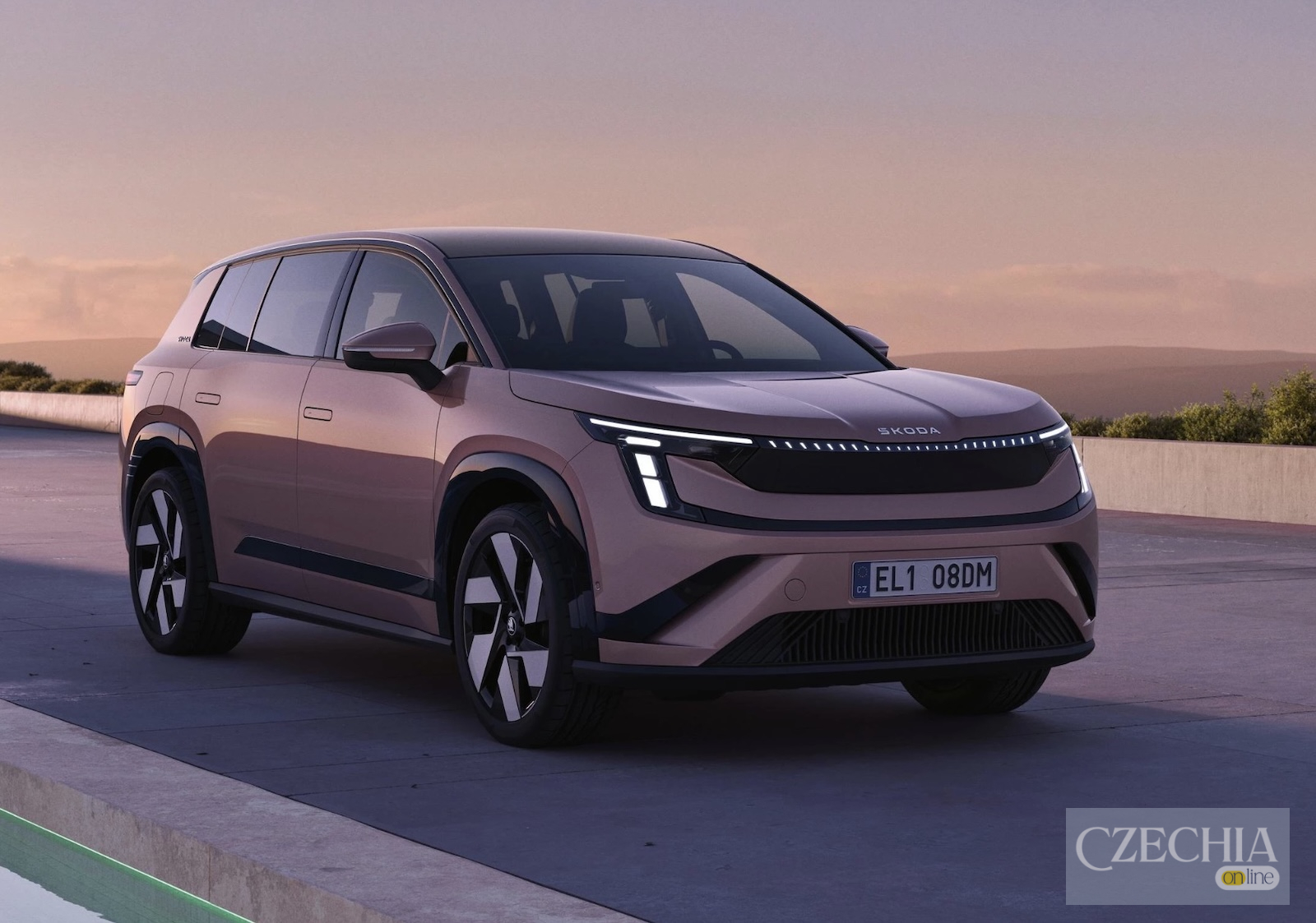 Новий електричний SUV Škoda Peaq
