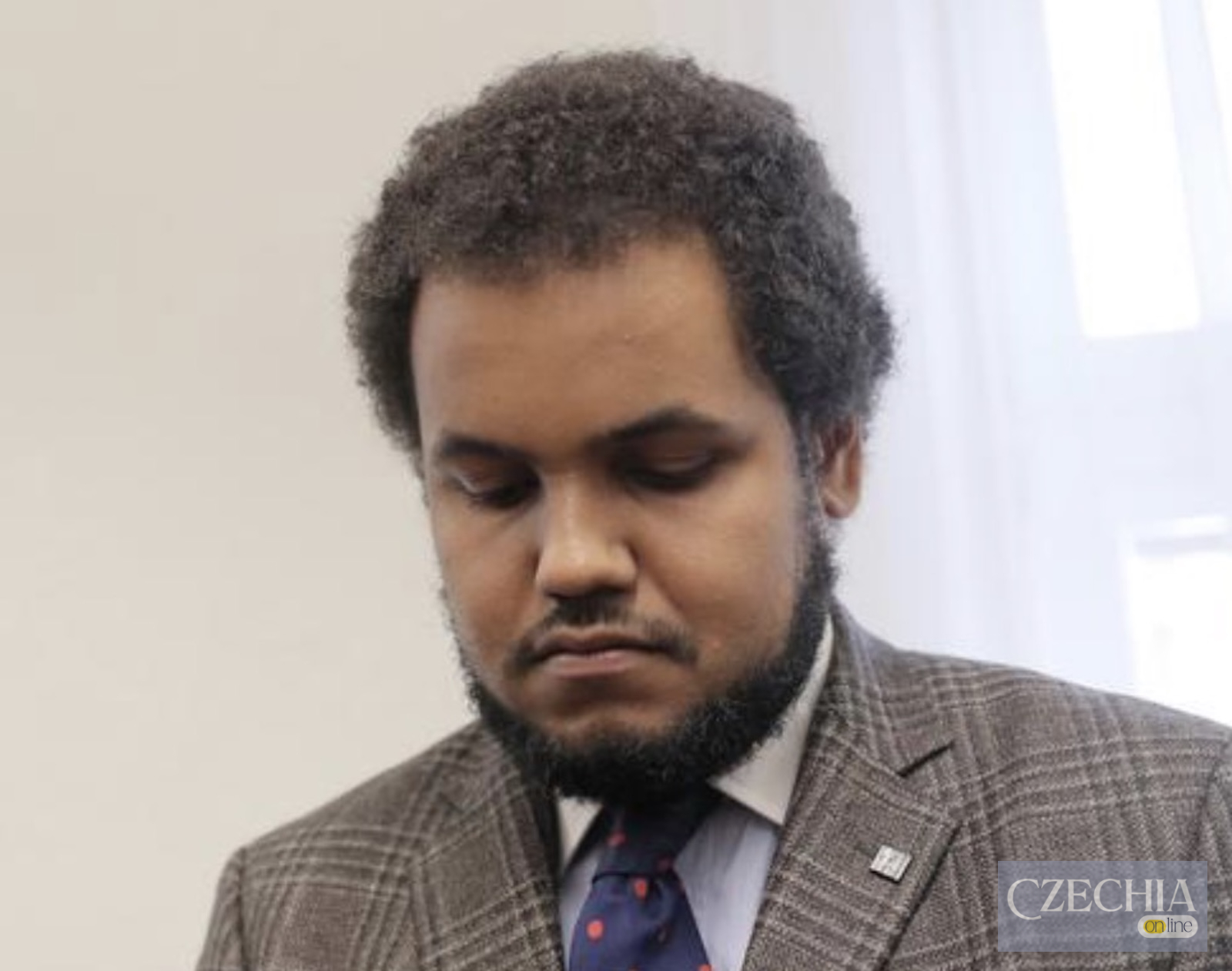 Колишній депутат Чехії під час судового засідання