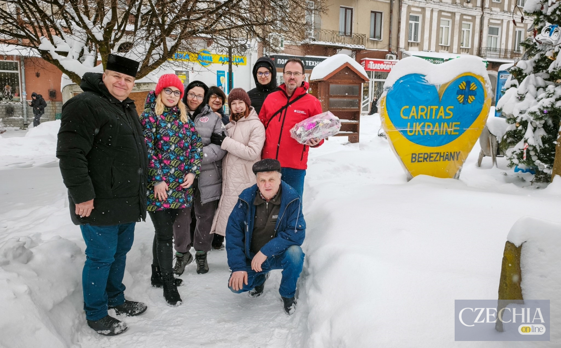 В чеському Оломоуці розпочали різдвяний збір подарунків для 500 українських дітей В чеському Оломоуці розпочали різдвяний збір подарунків для 500 українських дітей